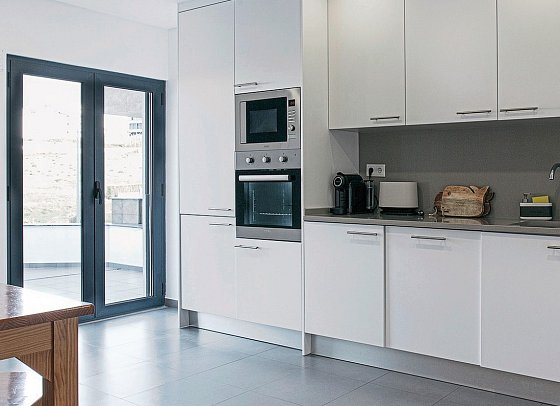 You and the sea - Beispiel Küche Appartement (Zimmercodierung OB1)