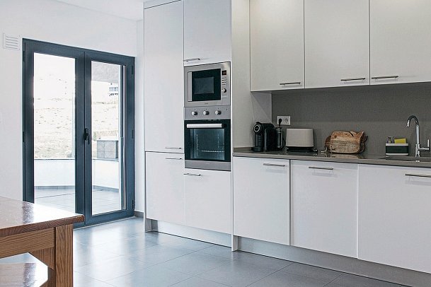 You and the sea - Beispiel Küche Appartement (Zimmercodierung OB1)