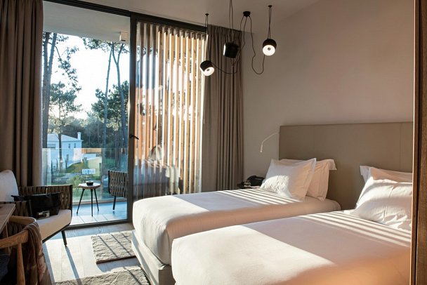 Aroeira Lisbon Hotel Sea & Golf - Wohnbeispiel Doppelzimmer Gartenblick (Zimmercodierung D1G)