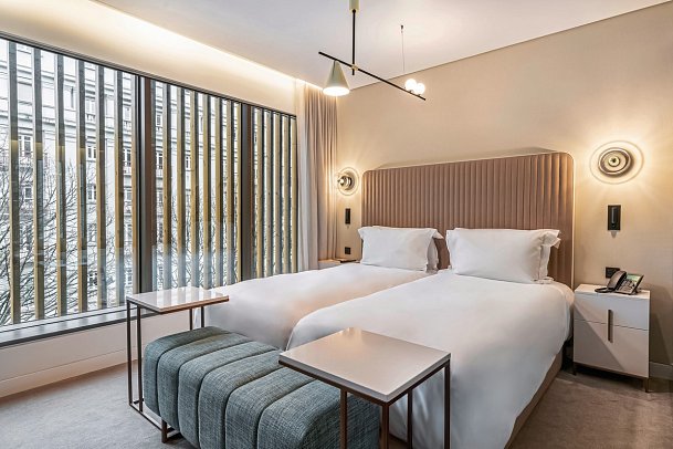 Luster Hotel - Wohnbeispiel Doppelzimmer Twin (Zimmercodierung DB2)