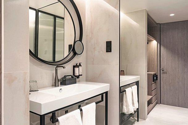 Luster Hotel - Beispiel Doppelzimmer Twin (Zimmercodierung DB2)