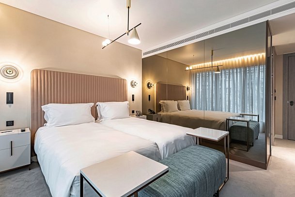 Luster Hotel - Wohnbeispiel Doppelzimmer Twin (Zimmercodierung DB2)