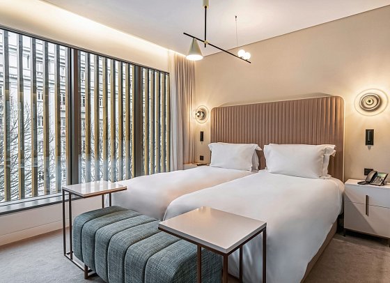 Luster Hotel - Wohnbeispiel Doppelzimmer Twin (Zimmercodierung DB2)