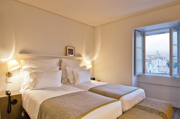 Memmo Alfama - Wohnbeispiel Doppelzimmer Alfama (Zimmercodierung DB3)