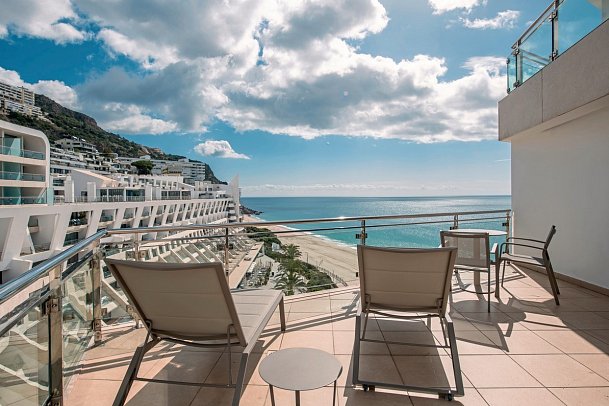 Sesimbra Oceanfront Hotel - Beispiel Balkon (Zimmercodierung DBM)
