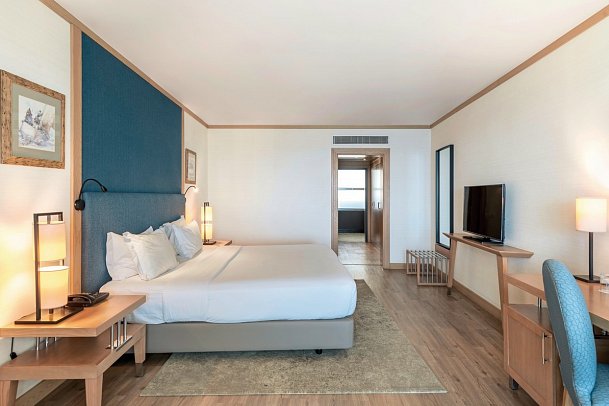 Sesimbra Oceanfront Hotel - Wohnbeispiel Doppelzimmer Premium Deluxe Meerblick (Zimmercodierung DMM)