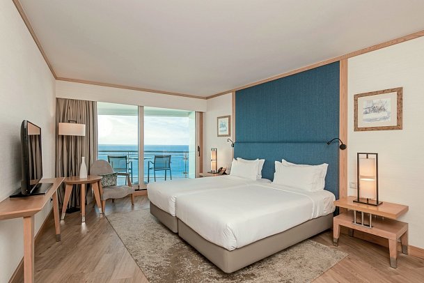 Sesimbra Oceanfront Hotel - Wohnbeispiel Doppelzimmer Premium Deluxe Meerblick (Zimmercodierung DMM)