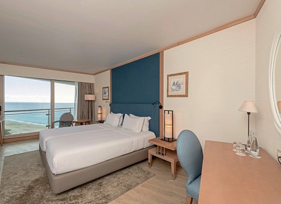 Sesimbra Oceanfront Hotel - Wohnbeispiel Doppelzimmer Meerblick (Zimmercodierung DBM)