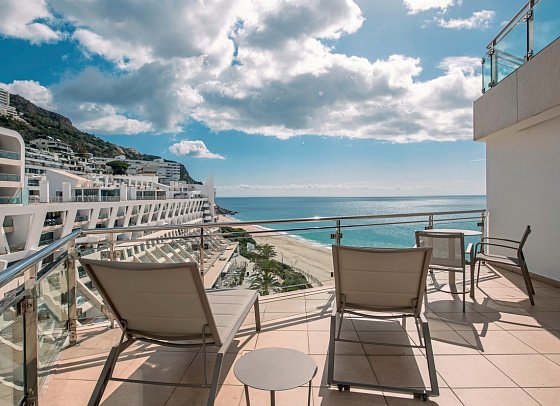 Sesimbra Oceanfront Hotel - Beispiel Balkon (Zimmercodierung DBM)