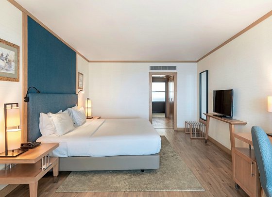Sesimbra Oceanfront Hotel - Wohnbeispiel Doppelzimmer Premium Deluxe Meerblick (Zimmercodierung DMM)