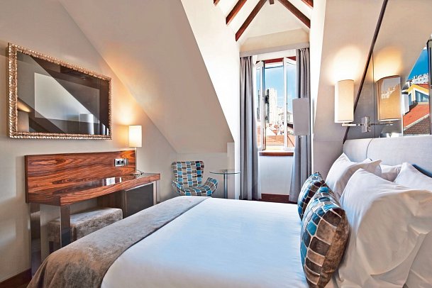 Turim Terreiro do Paço Hotel - Wohnbeispiel Doppelzimmer Superior (Zimmercodierung DS1)