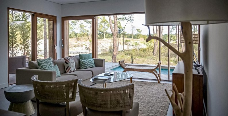 Pestana Tróia Eco Resort - Wohnbeispiel Appartement (Zimmercodierungen OB1 & PB1)