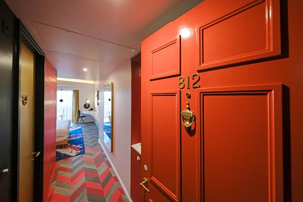nhow London - Wohnbeispiel Doppelzimmer Superior (Zimmercodierung DS6)