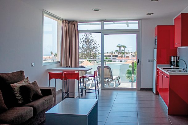 El Palmar - Wohnbeispiel Appartements (Zimmercodierungen AB1, AB2 & AB3)