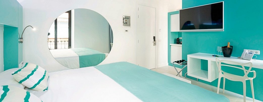 HD Acuario Lifestyle - Wohnbeispiel Doppelzimmer (Zimmercodierung DB1)