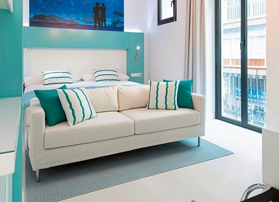 HD Acuario Lifestyle - Wohnbeispiel Doppelzimmer (Zimmercodierung DB1)