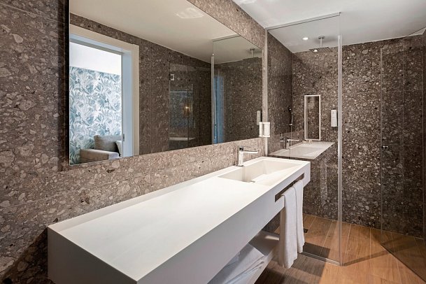 Kumara Serenoa by Lopesan Hotels - Beispiel Bad Juniorsuite (Zimmercodierungen JB1, JC1 & JB2)