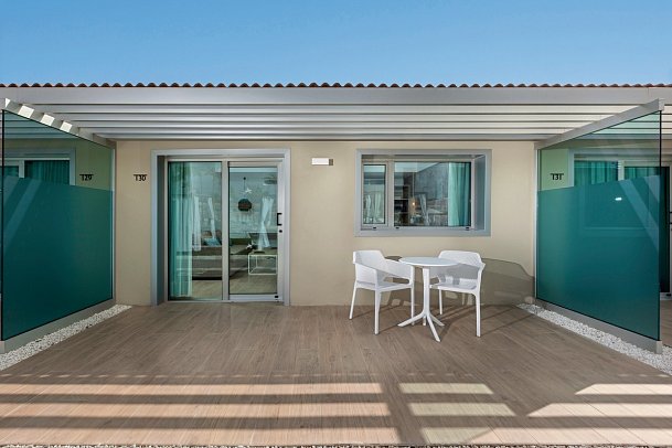 Kumara Serenoa by Lopesan Hotels - Beipiel Terrasse Familienzimmer (Zimmercodierung WI1)