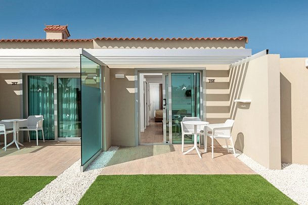 Kumara Serenoa by Lopesan Hotels - Beispiel Terrasse Suite (Zimmercodierungen WB1 & WC1)