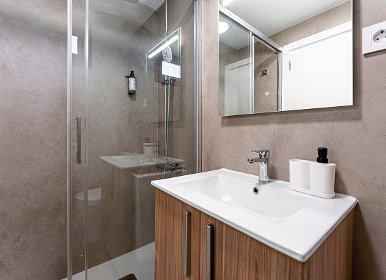 Nara - Beispiel Bad Appartement (Zimmercodierung AB1)
