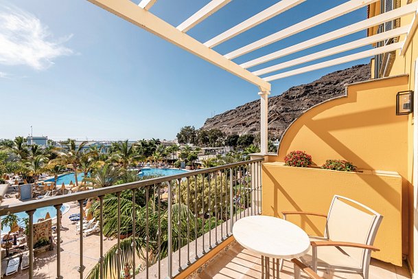 Cordial Mogán Playa - Wohnbeispiel Doppelzimmer Poolblick (Zimmercodierung DBP)