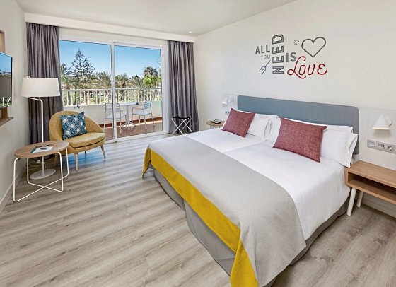 Abora Interclub Atlantic by Lopesan Hotels - Wohnbeispiel Doppelzimmer Deluxe (Zimmercodierung DD1)