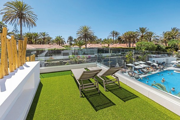 Abora Catarina by Lopesan Hotels - Beispiel Zimmer Sonnenterrasse (Zimmercodierung DB1)