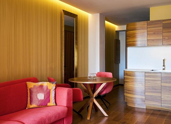 Bohemia Suites & Spa - Wohnbeispiel Studio Deluxe (Zimmercodierungen SB1 & SB3)