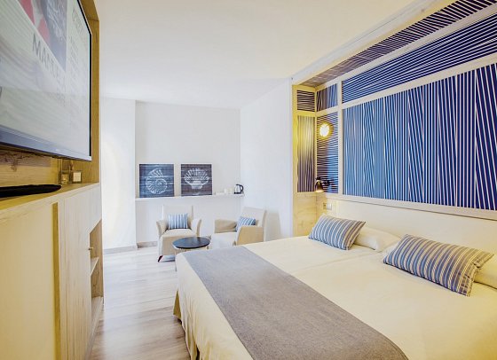 Corallium Beach by Lopesan Hotels - Wohnbeispiel Doppelzimmer (Zimmercodierungen DG1 & DGN)