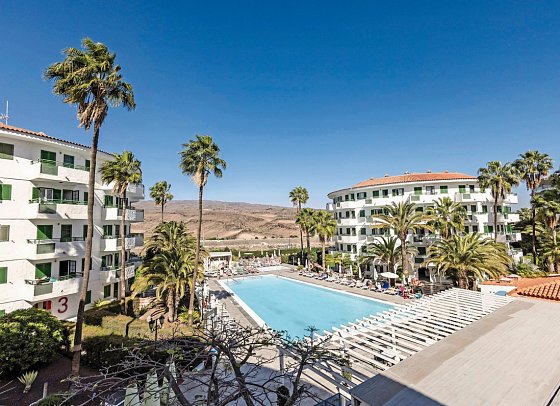 Servatur Playa Bonita - Aussicht Wohnbeispiel Poolblick (Zimmercodierung DB2)