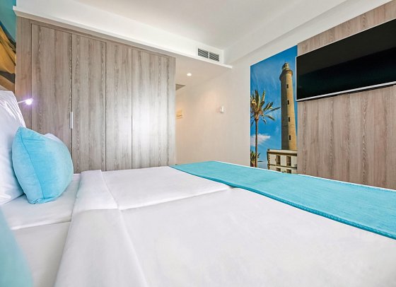 BLUESEA Marieta - Wohnbeispiel Doppelzimmer Deluxe (Zimmercodierungen DD1, DDN & DDM)