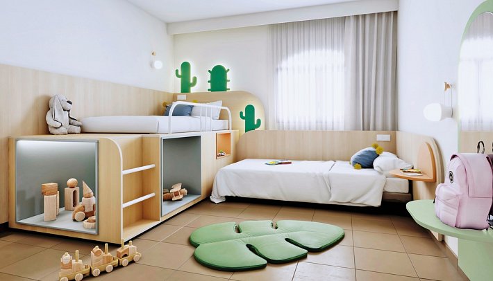  HD Parque Cristóbal Gran Canaria - Wohnbeispiel Suite Familien Kids (Zimmercodierung BI3)