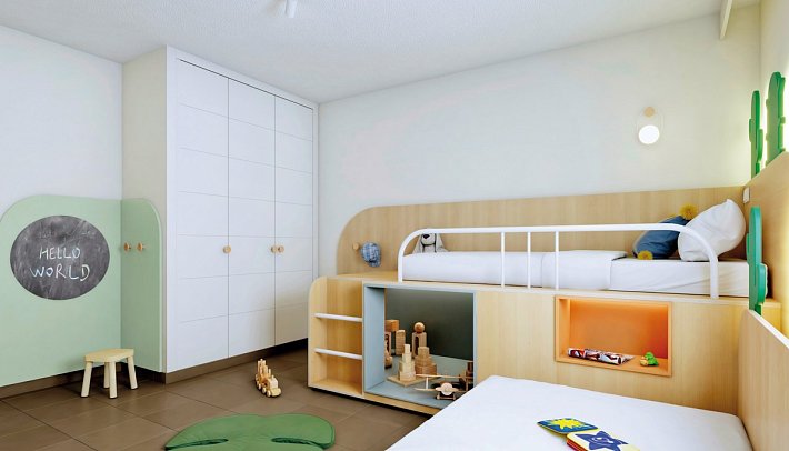  HD Parque Cristóbal Gran Canaria - Wohnbeispiel Suite Familien Kids (Zimmercodierung BI3)