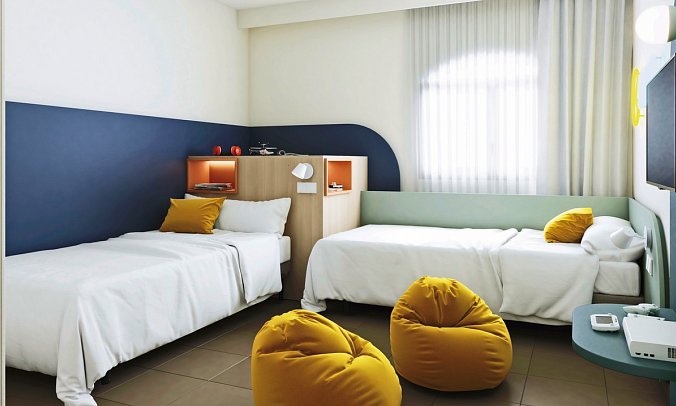  HD Parque Cristóbal Gran Canaria - Wohnbeispiel Suite Familien (Zimmercodierungen BI2, BI3, BI4 & BI5)