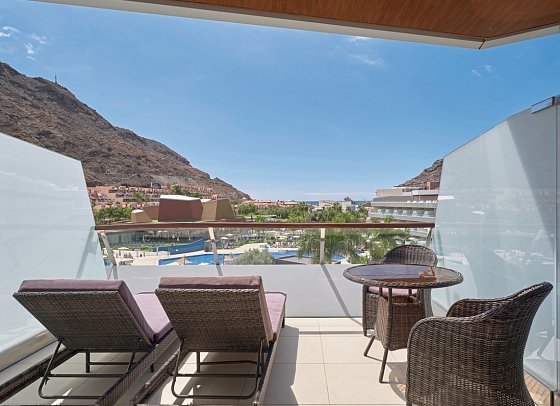 Radisson Blu Resort & Spa Gran Canaria Mogán - Beispiel Balkon (Zimmercodierungen DSP & FVP)