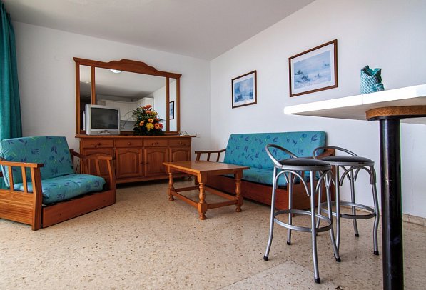 Corona Roja - Wohnbeispiel Appartement (Zimmercodierungen AB1 & OB1)