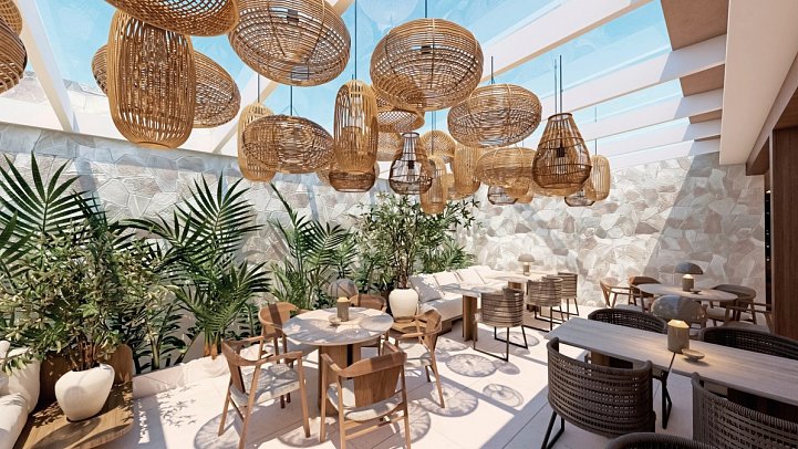 HL Sahara Playa - Terrasse Restaurant Modellbild