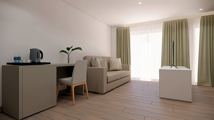 HL Sahara Playa - Wohnbeispiel Juniorsuite Modellbild (Zimmercodierung JB1)