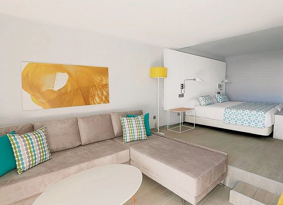 Santa Mónica Suites Hotel - Wohnbeispiel Juniorsuite (Zimmercodierungen JB1, JB2, JB3, JB4, J1D, J2D, J3D & J4D)