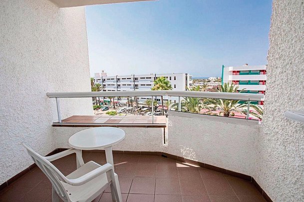 Servatur Don Miguel - Beispiel Balkon Einzelzimmer (Zimmercodierung EB1)