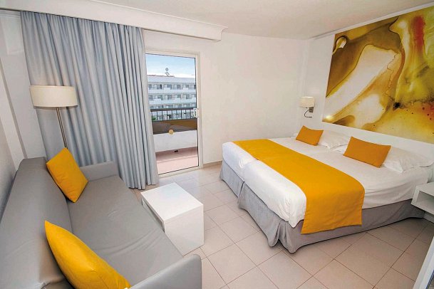 Servatur Waikiki - Wohnbeispiel Doppelzimmer (Zimmercodierungen DB1 & DB3.DB4)