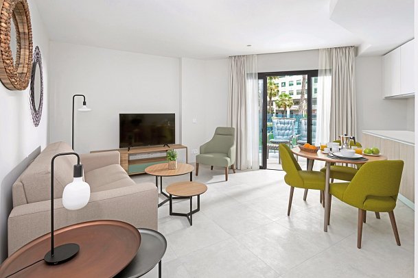 ART Las Palmas by MUR Hotels - Wohnbeispiel Appartement (Zimmercodierungen AB1, OB1 & PB3)