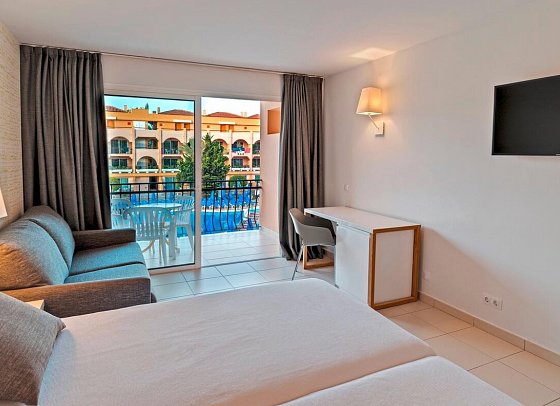 Mirador Maspalomas by Dunas - Wohnbeispiel Doppelzimmer Poolblick (Zimmercodierung DBP)