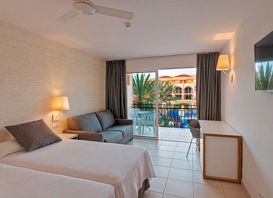 Mirador Maspalomas by Dunas - Wohnbeispiel Doppelzimmer Poolblick (Zimmercodierung DBP)