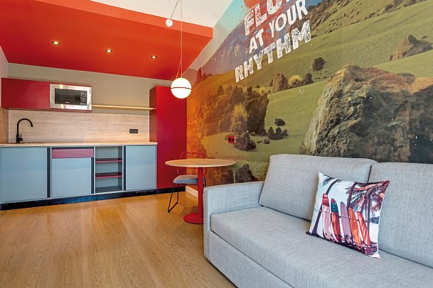 Sholeo Lodges Maspalomas - Wohnbeispiel Suite The Loop (Zimmercodierung WB1)