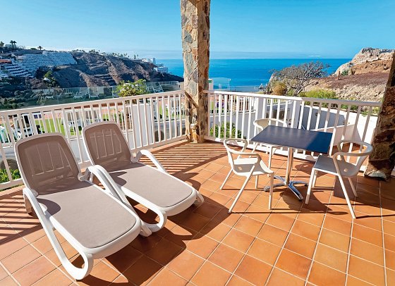Servatur Altamadores - Beispiel Terrasse (Zimmercodierungen JB2 & AM2)