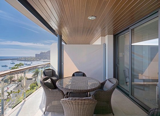 Radisson Blue Resort Gran Canaria - Beispiel Balkon Suite 2 Schlafzimmer (Zimmercodierung W2M)