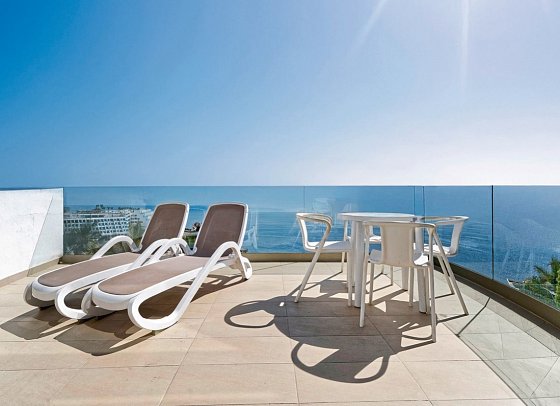 Servatur Altamar - Beispiel Balkon (Zimmercodierung A1M)