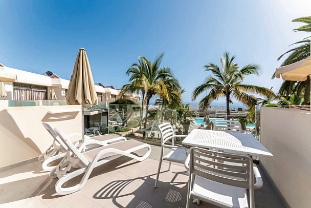 Servatur Edén & Buganvillas - Beispiel Balkon (Zimmercodierung AB2)