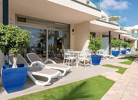 Servatur Edén & Buganvillas - Beispiel Terrasse (Zimmercodierung AB1)